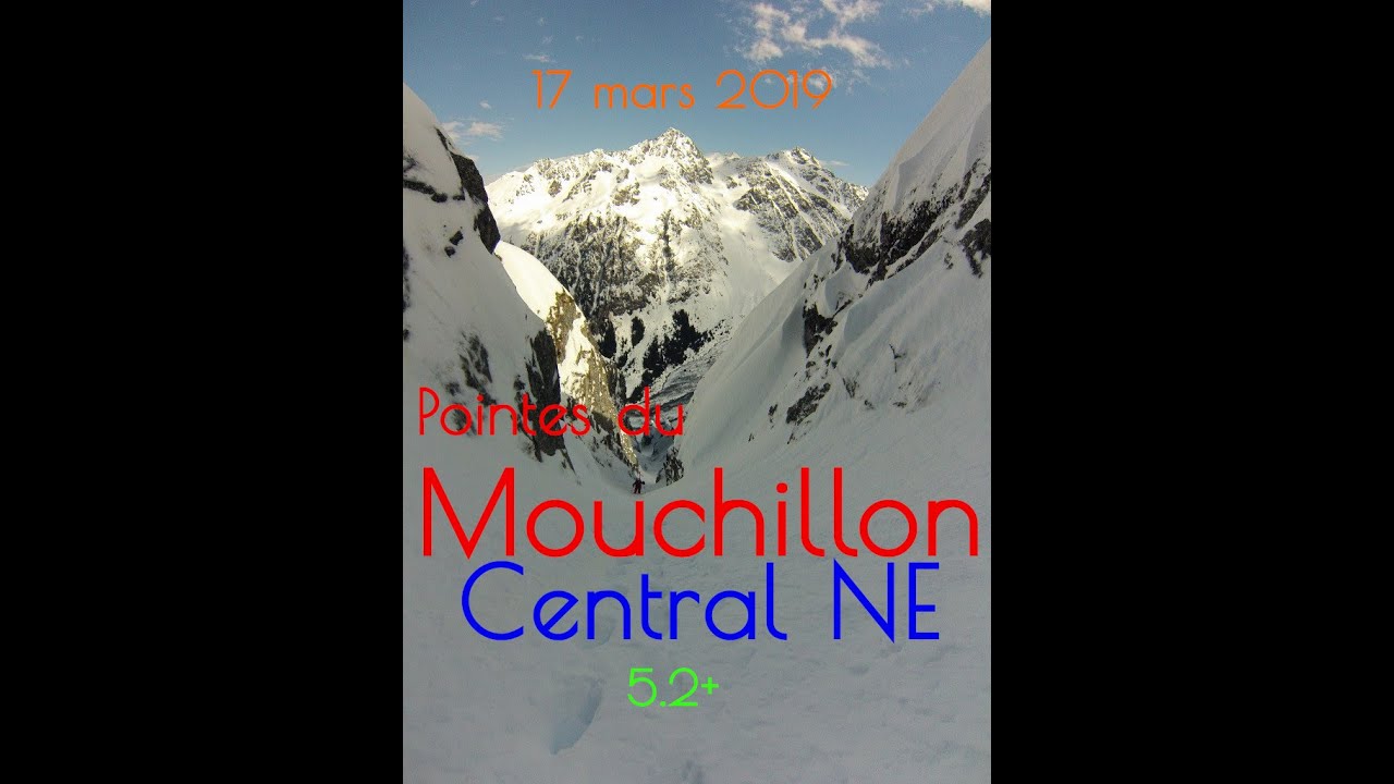 Crêtes du Mouchillon - Couloir NE central 
