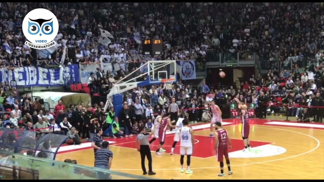 Basket, il derby di Livorno: Pielle Livorno vs Libertas Livorno 1947 77-80 (7.1.2024)