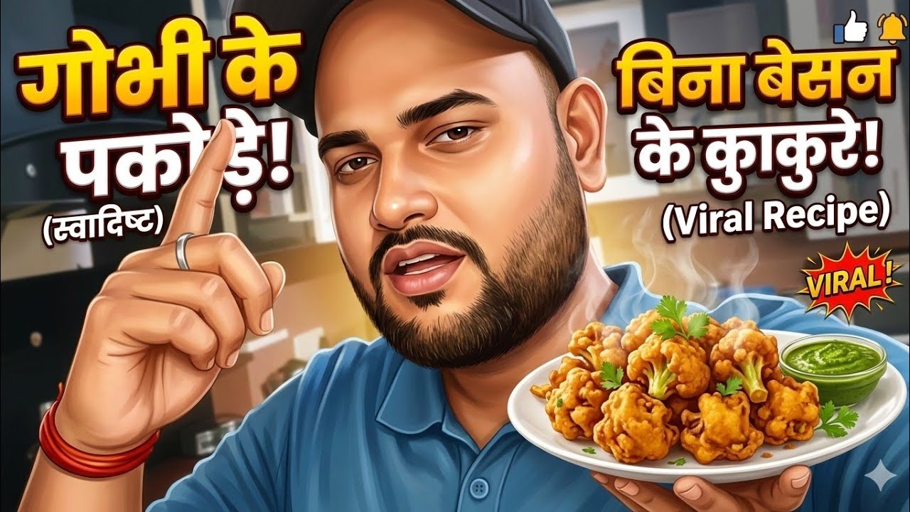 बिल्कुल नए तरीके से बनाएँ कुरकुरे गोभी के पकोड़े! 🥦🔥​#gobhipakora  #PakoraRecipe #vlog  #viralvideo 