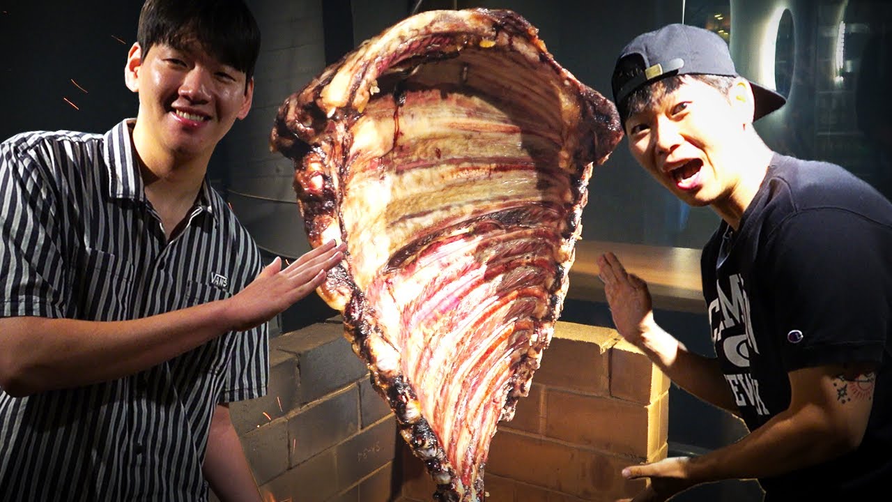 형주형이랑 250,000원짜리 바베큐오마카세 먹방!