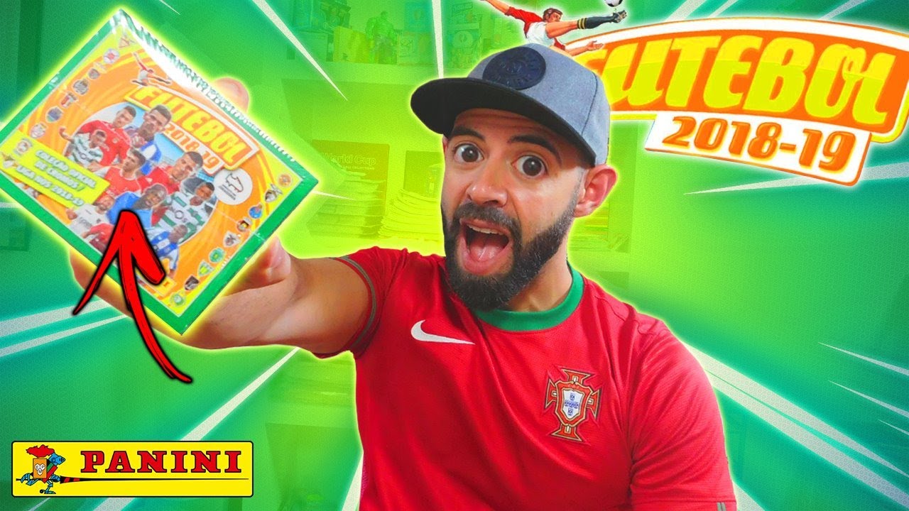UNBOXING! 😍 CAIXA FUTEBOL 2018/19 PANINI 🔥