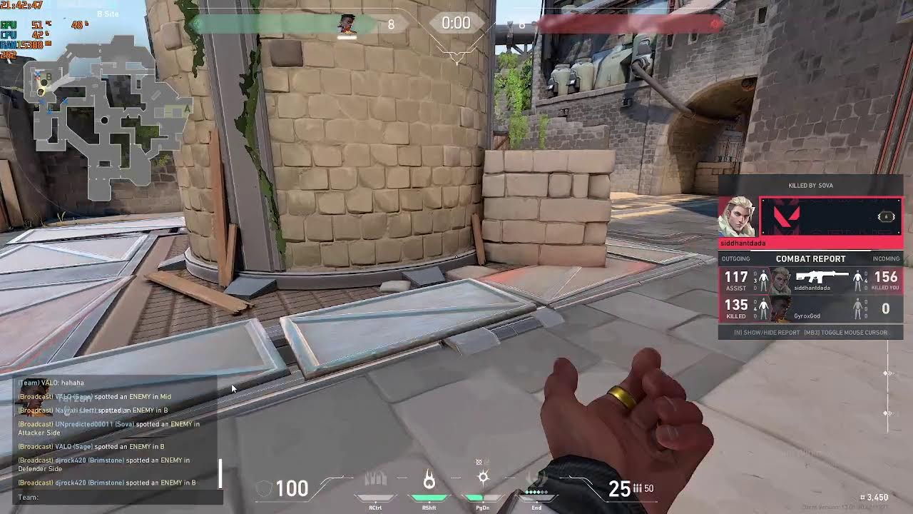 Velorant live gameplay