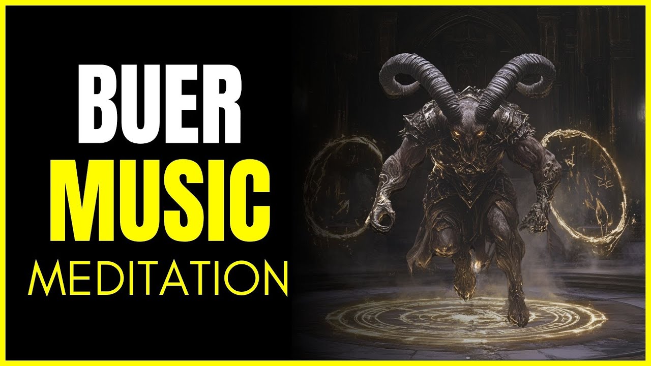 Dark Magic Meditation Music for Goetia Rituals – Buer Invocation & Healing Wisdom Meditation