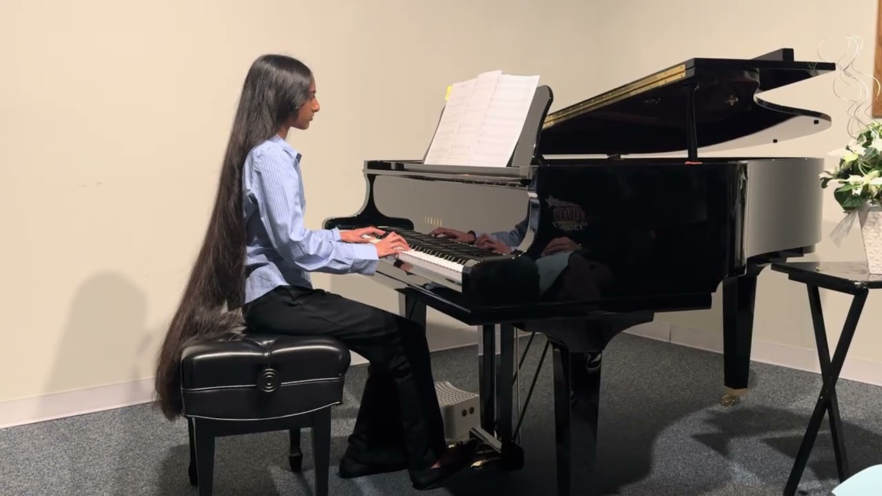 Winter Piano Recital 2025, Piece 1 | Puget Sounds Piano | Gayatri Nadadur