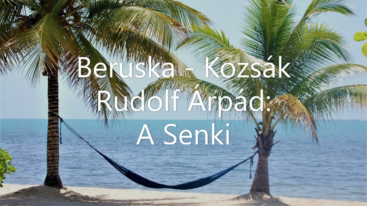 Beruska Muzsika - Kozsák Rudolf Árpád: A Senki (próza)