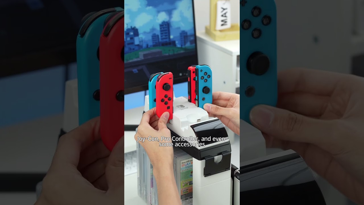 You can't imagine how much stuff this Switch accessory stand can hold