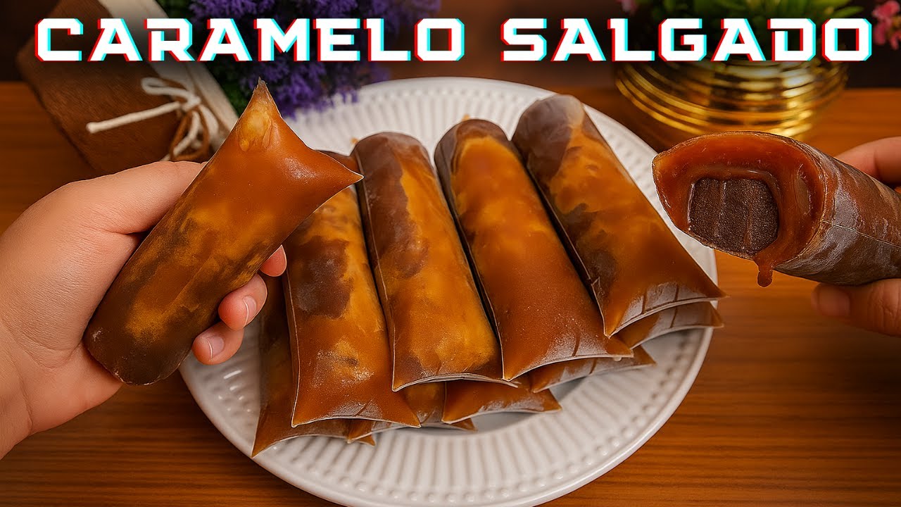 🔥 Geladinho Gourmet de Caramelo Salgado — Surpreenda Seus Clientes Com o Queridinho da Vez 😍