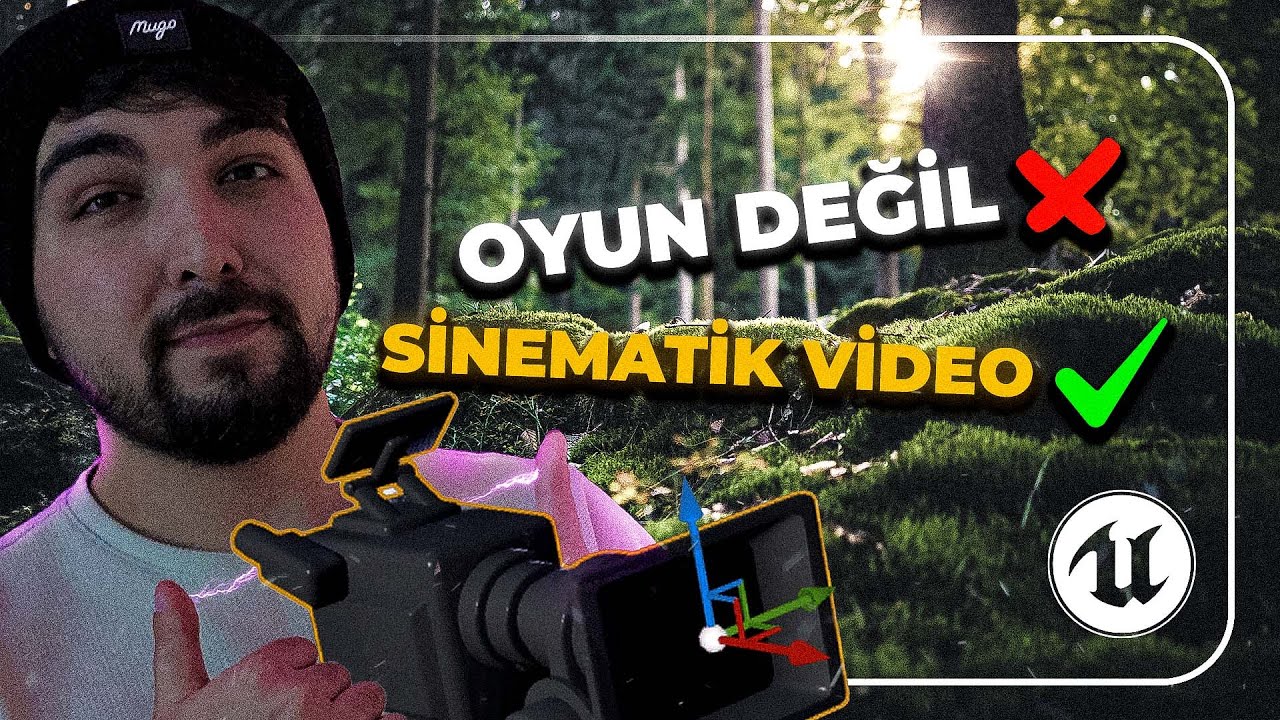 Unreal Engine 5 ile Sinematik Harikalar! 🚀 | Yeni Başlayanlar i&ccedil;in Unreal Engine 5 Eğitimi