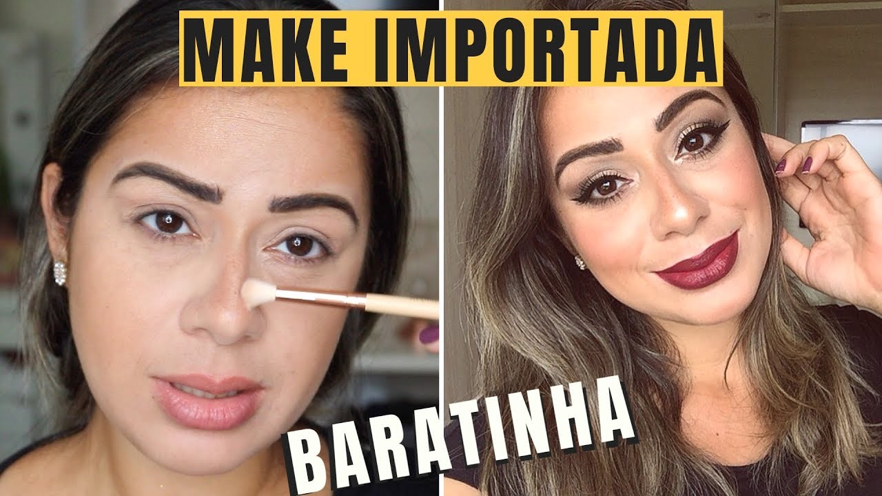 TESTANDO MAKE IMPORTADA BARATINHA