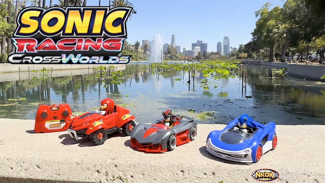 Sonic Racing: CrossWorlds R/C Championship! Sonic vs Knuckles vs Shadow