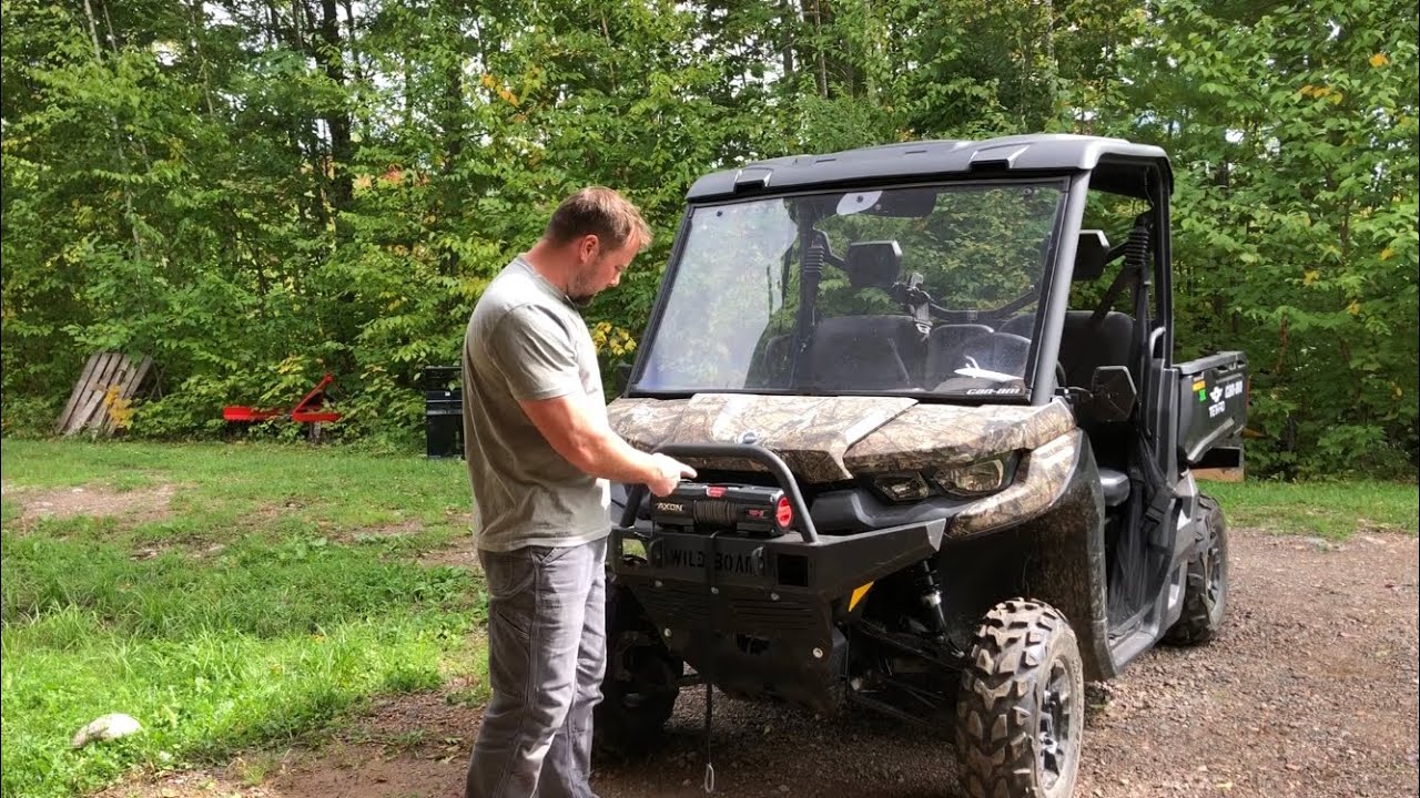 #132 Installing a Axon Winch on a UTV