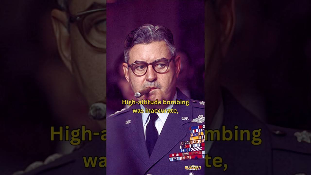 The General Who Burned the Night Sky 🔥 | Curtis LeMay #ww2 #history #america