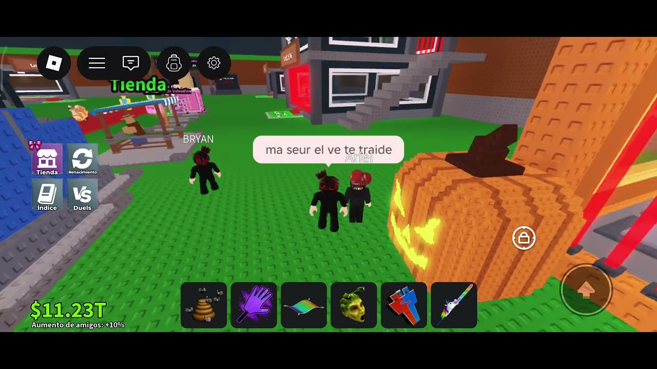 Tradeoando con mi amigo