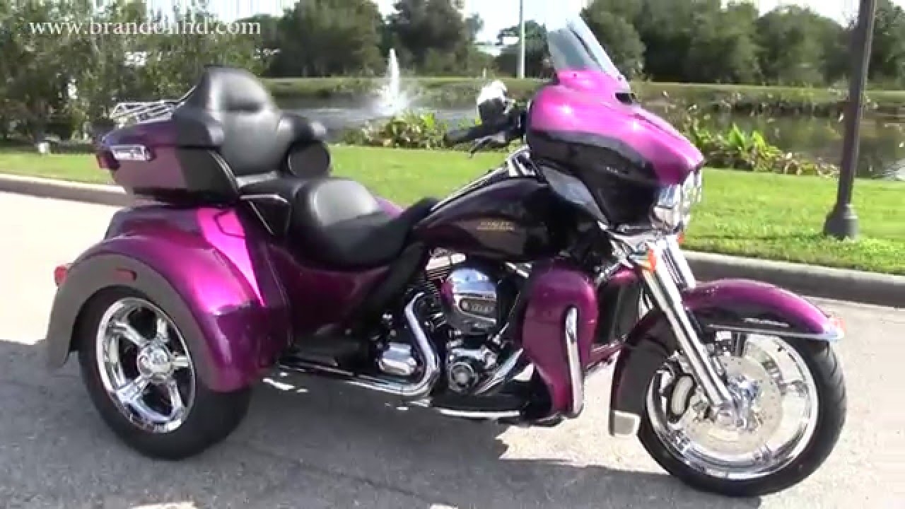 New 2016 Harley Davidson FLHTCUTG Triglide Ultra Purple