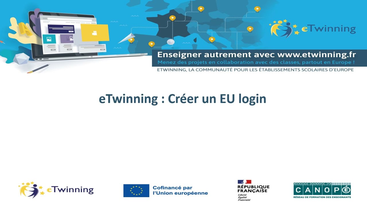 Comment cr&eacute;er un EU Login ? (1)