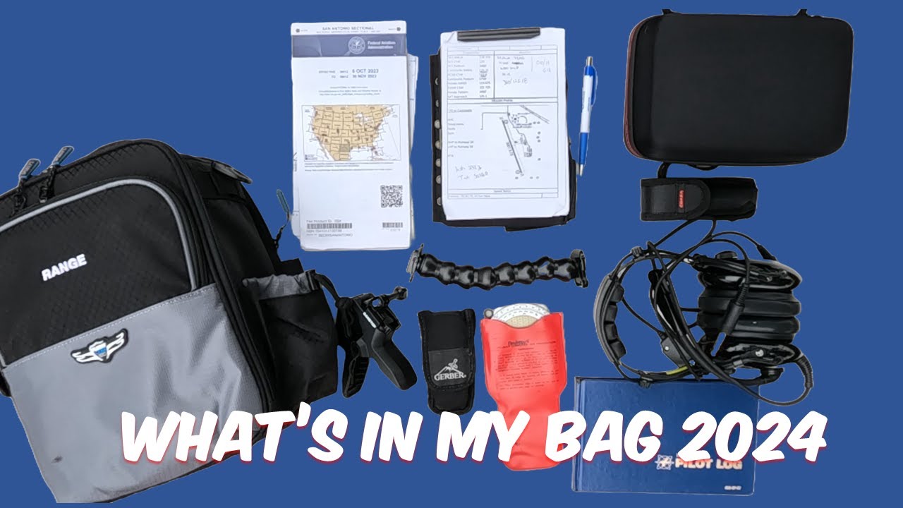 Essential flight bag accessories. Unveiling what's in mine, 2024 edition #flying