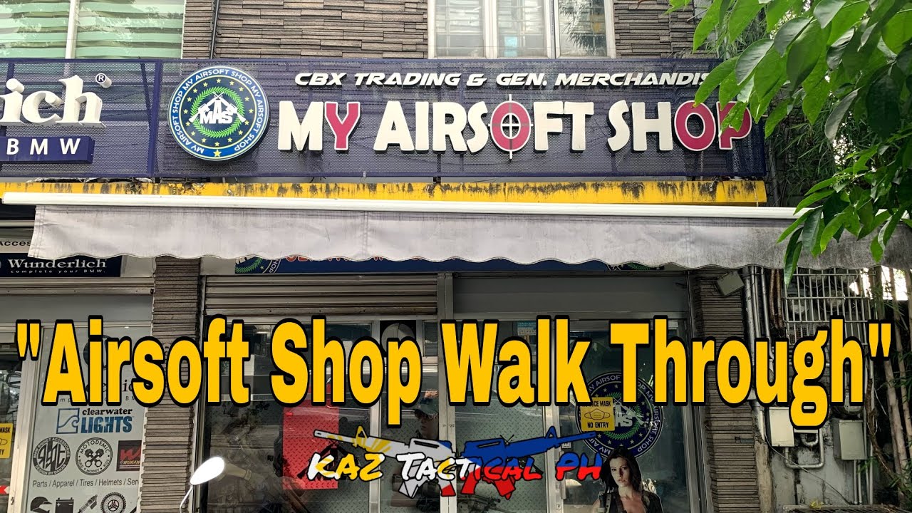 Airsoft Shop Walk Through (My Airsoft Shop)