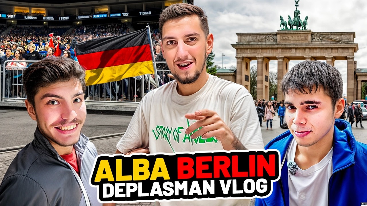 ALBA BERLIN📍🇩🇪 DEPLASMAN VLOG 🏀