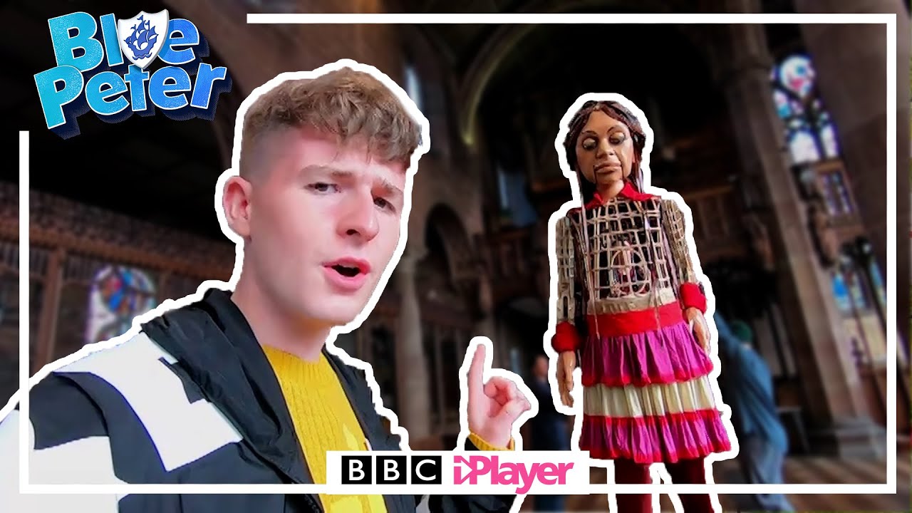 ADAM BEALES meets LITTLE AMAL | Blue Peter
