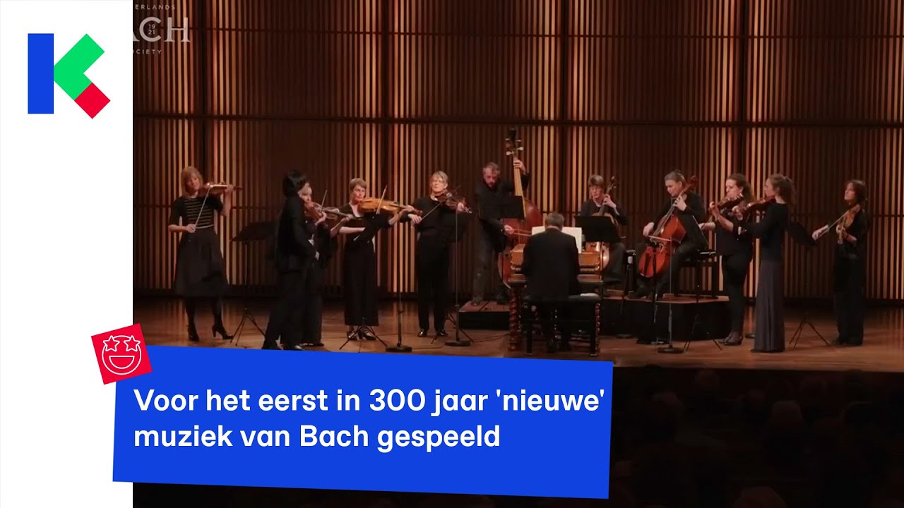 Voor het eerst in 300 jaar 'nieuwe' muziek van Bach gespeeld