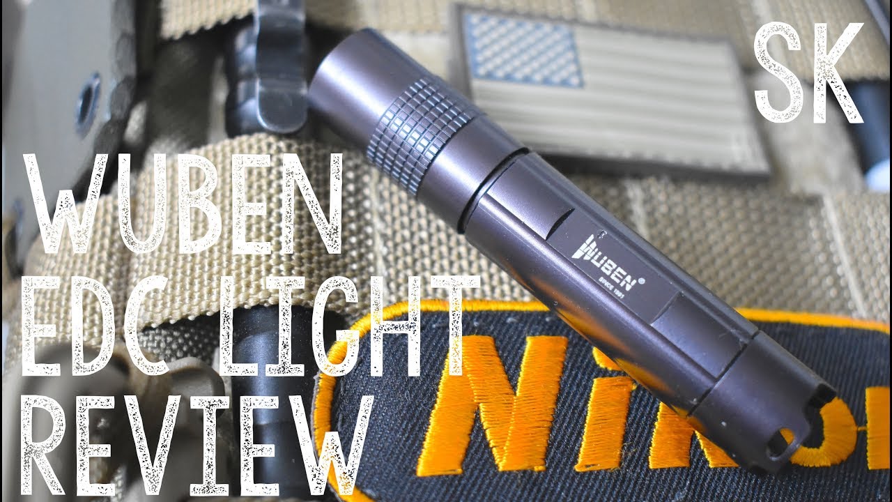 BRIGHT! — Wuben Rechargeable EDC Flashlight