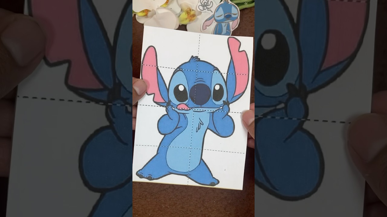 Rompecabezas de Stitch - Lilo y stitch  #burrikiki #stitch #stitchlove #stitchfan #liloystitch