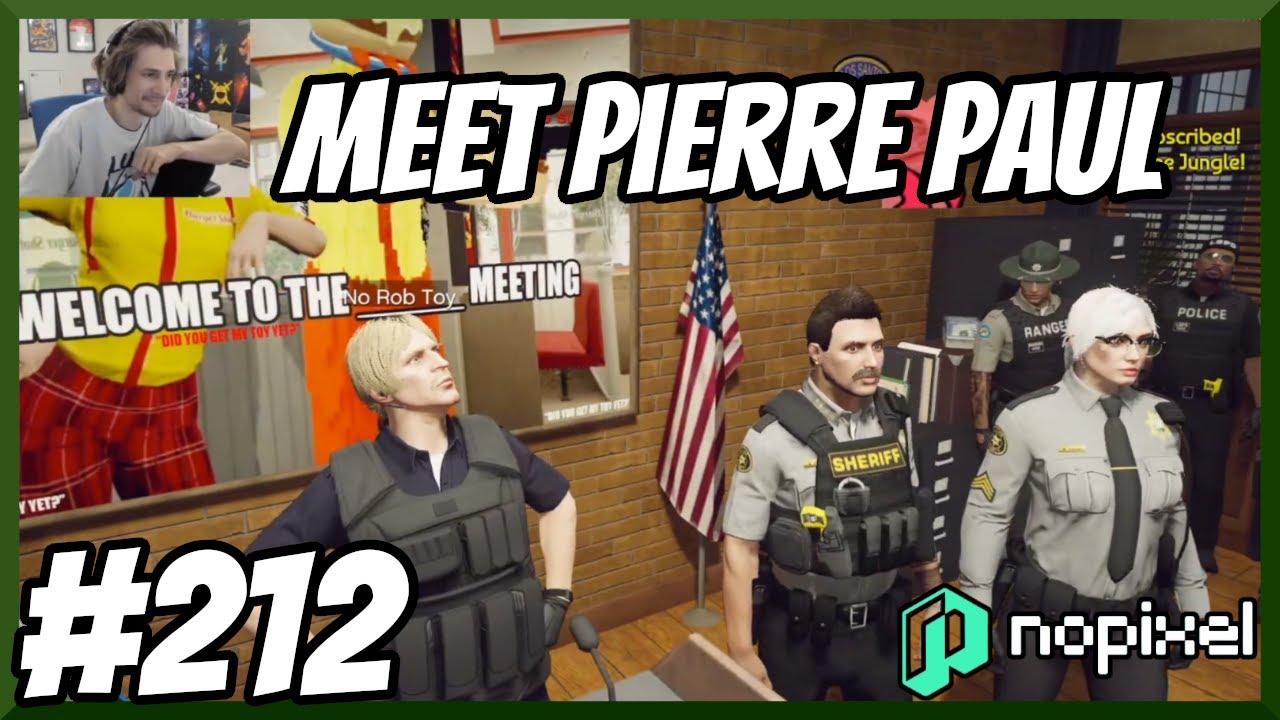 Meet Pierre Paul - NoPixel 3.0 Highlights #212 - Best Of GTA 5 RP