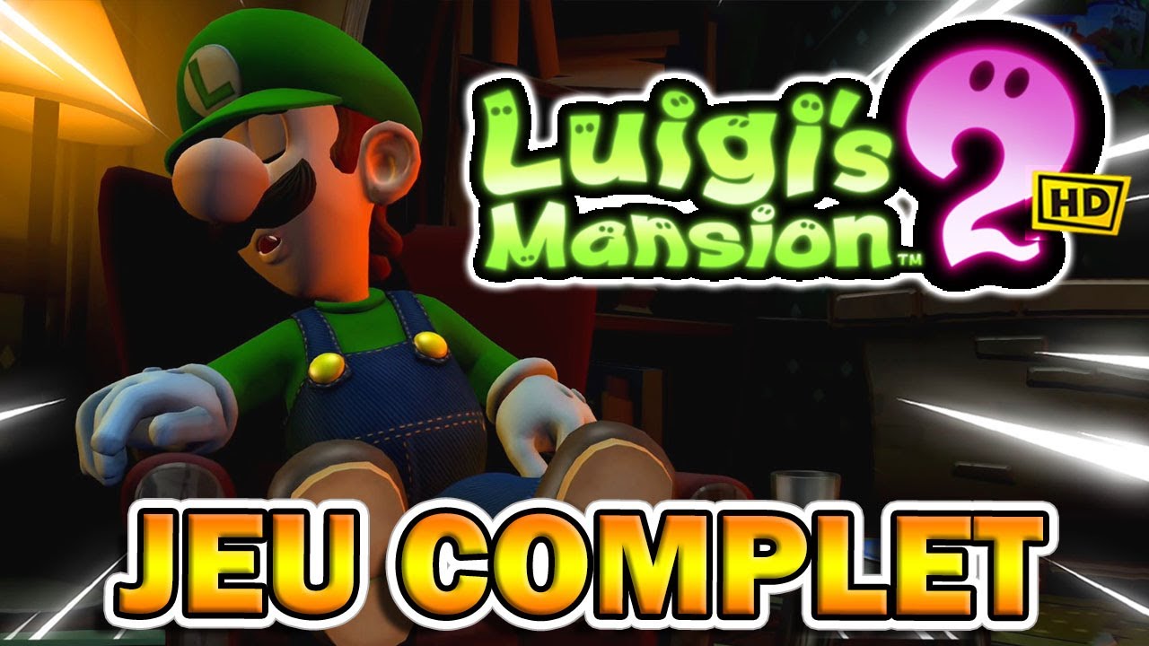 LE JEU COMPLET | Luigi’s Mansion 2 HD ( VOSTFR )