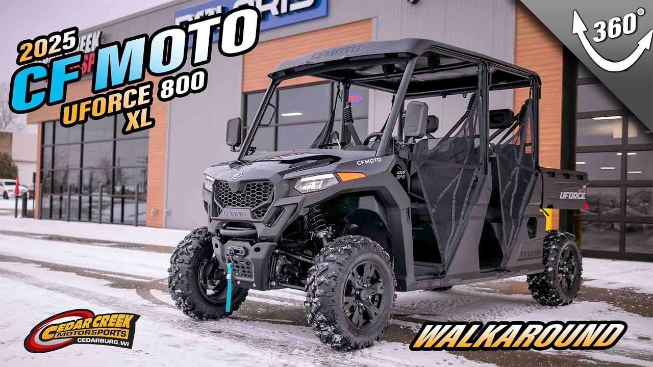 Walkaround | 2025 CFMOTO UFORCE 800 XL