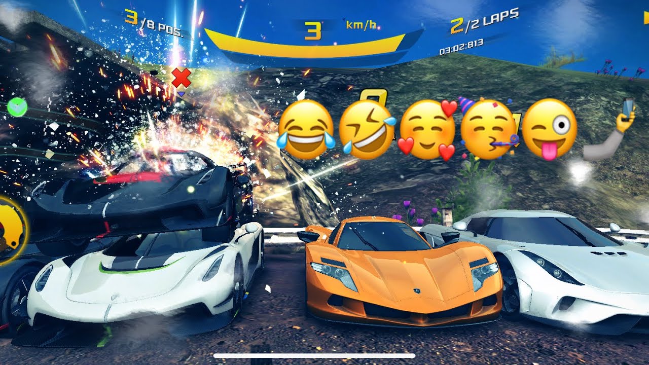Asphalt 8, Multiplayer Races and Selfies With my Friends Fun Time🤳😂👍🤘