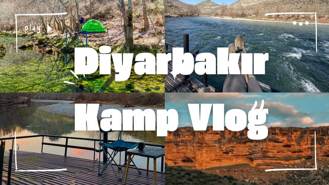 Diyarbakır&rsquo;da harika bir kamp yeri 😍