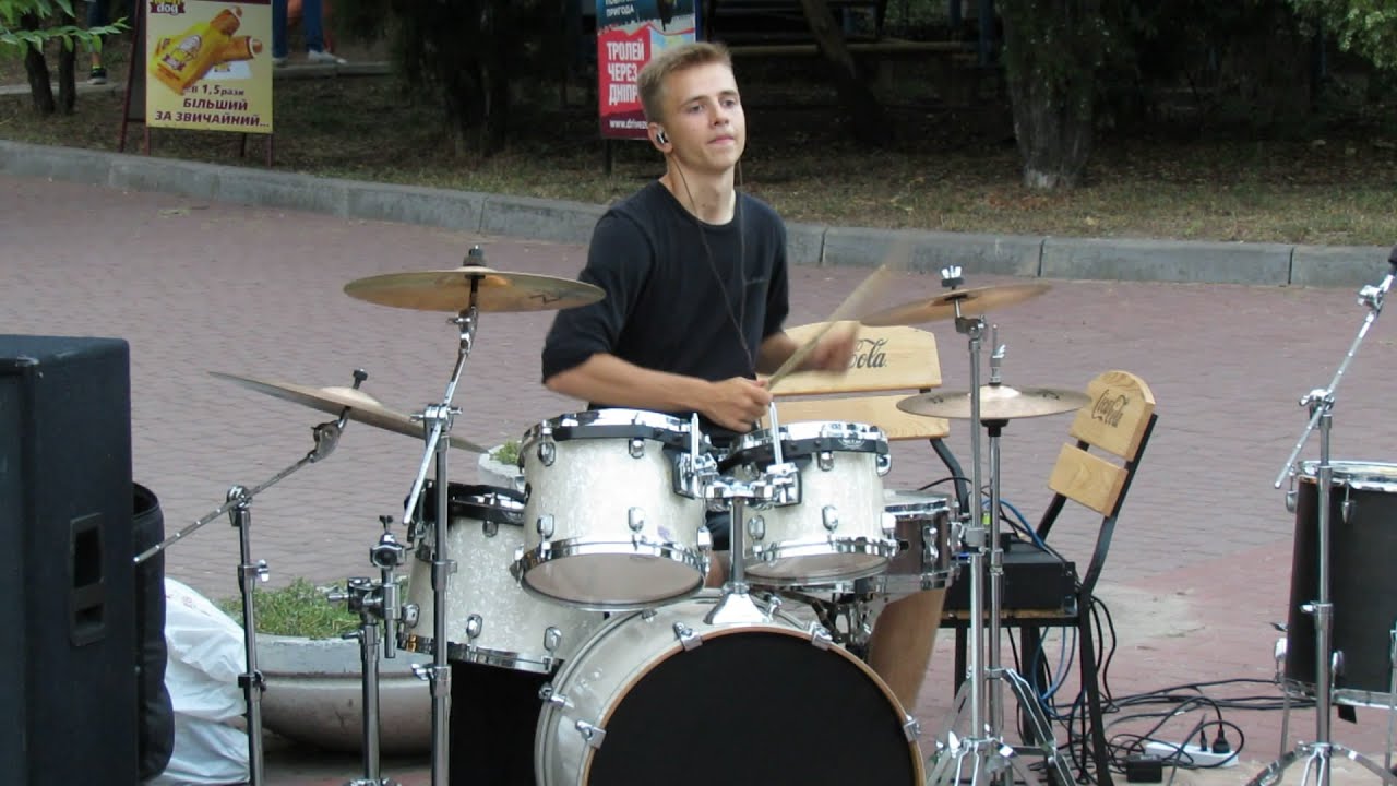 Coolio - Gangsta's Paradise (feat. L.V.) - Drum Cover - Live -  Daniel Varfolomeyev