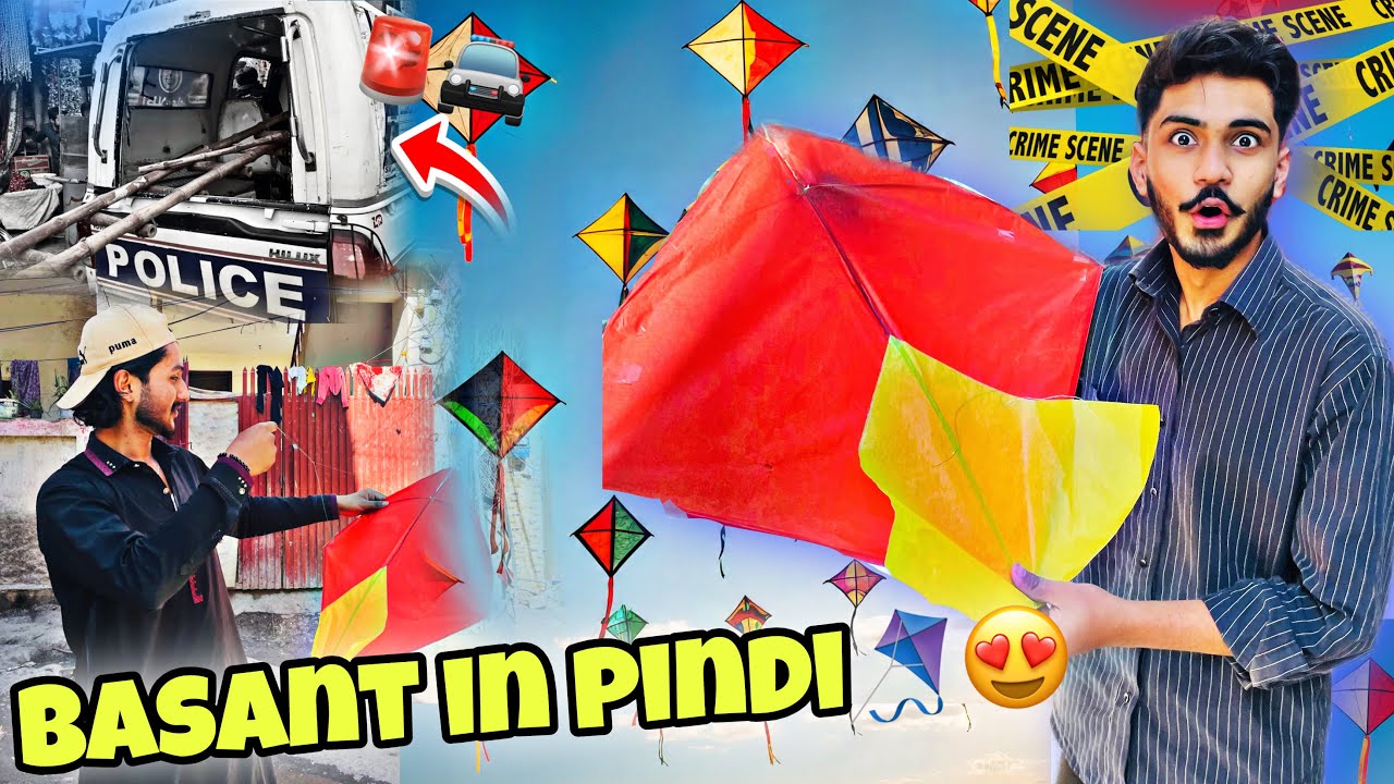 Basant Scenz In Pindi Gone Wrong😱🚨🪁|Police In Action🚔🔥