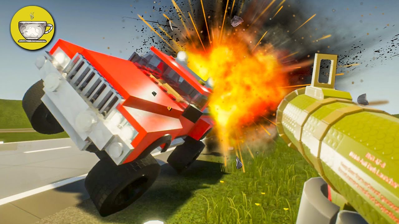 Estragamos o jogo de LEGO mais realista que tem - Brick Rigs