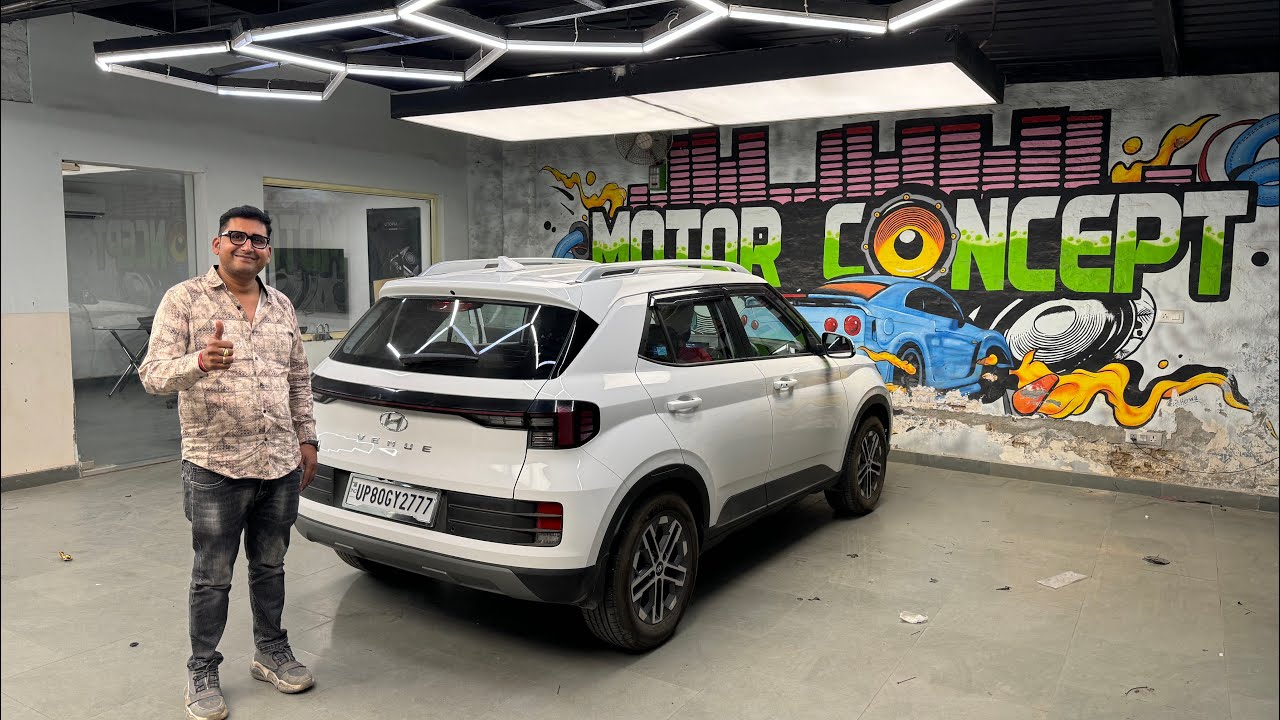 2024 Hyundai Venue Audio Upgrade | Loud Audio Setup | Premium Audio Setup In Delhi | Motor Concept