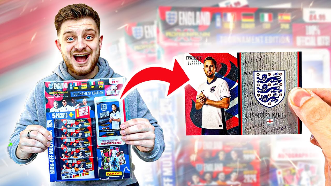 *NEW* ADRENALYN XL ENGLAND 2024 TOURNAMENT EDITION KICK-OFF MULTIPACK Opening! (Harry Kane LE!)