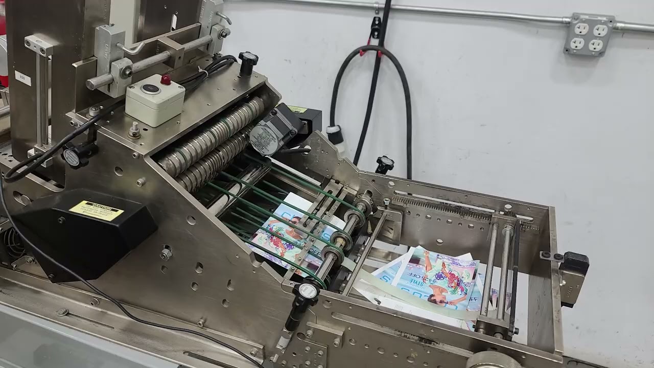 Longford B855RT9 WA125 High Speed Friction Feeder with Batch Counter