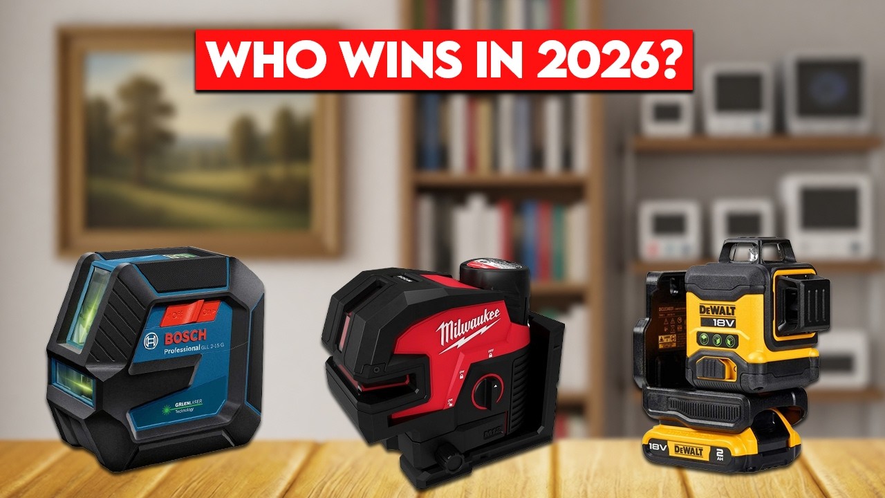 Top 5 Best Laser Level 2026 | Best Laser Level for Outdoor Use.