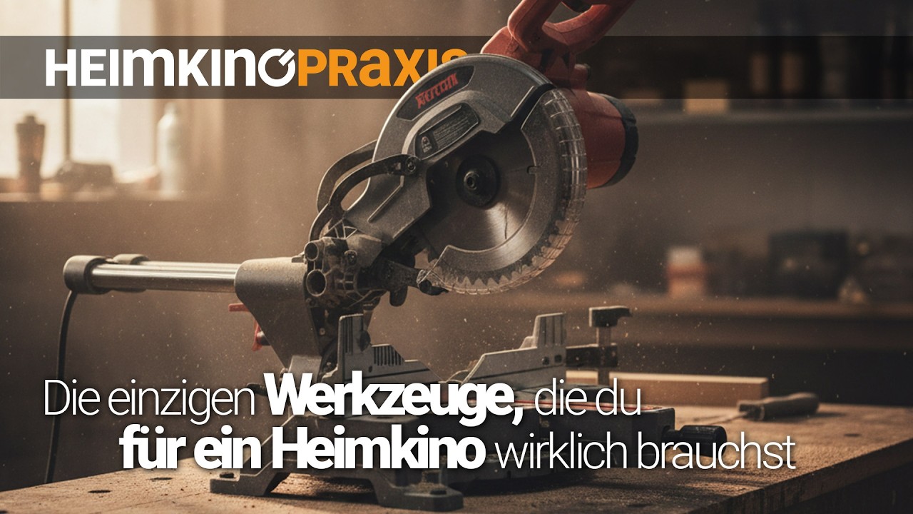 Die einzigen Werkzeuge, die du für ein Heimkino wirklich brauchst (EP189)