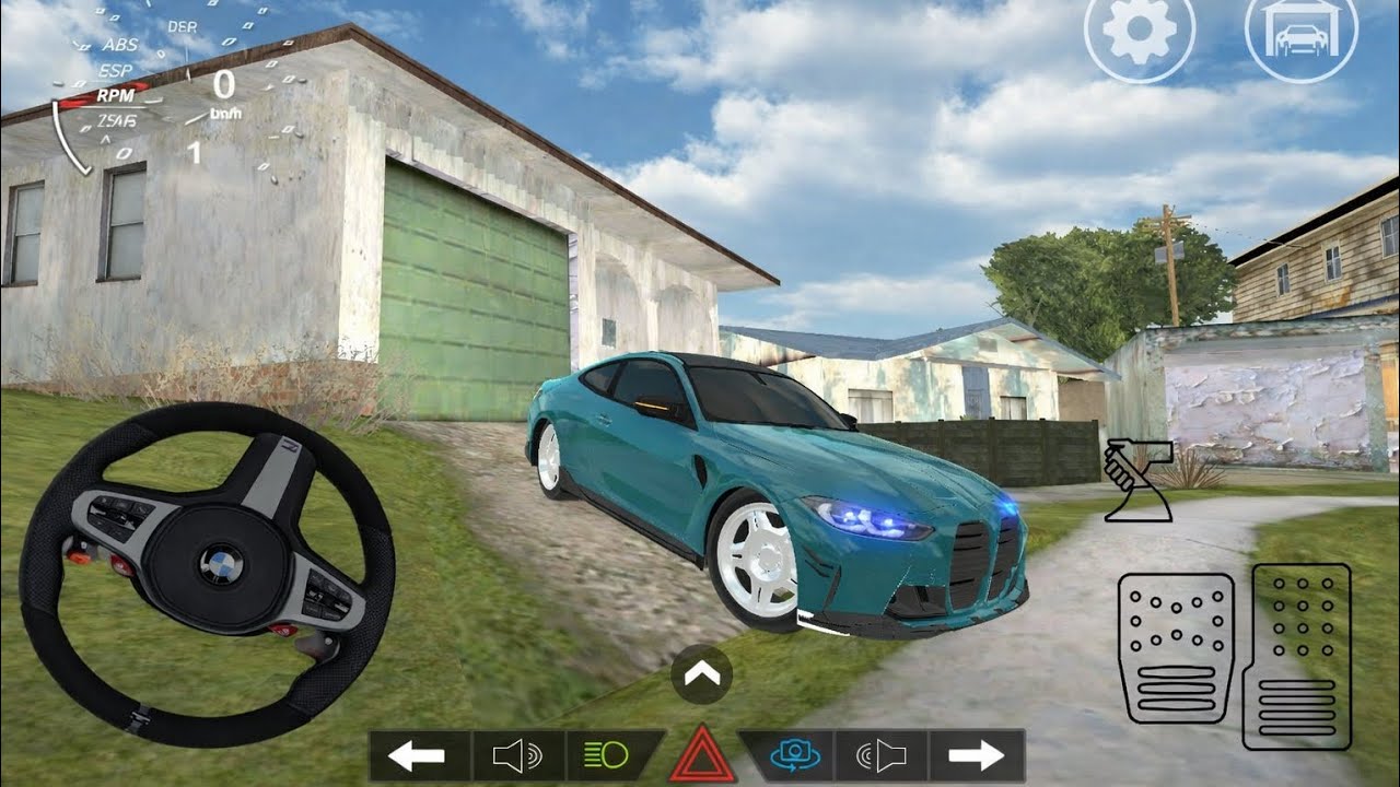 G82 M4 Drift Park Simulator || Honda Civic Jinpeng Driving Game