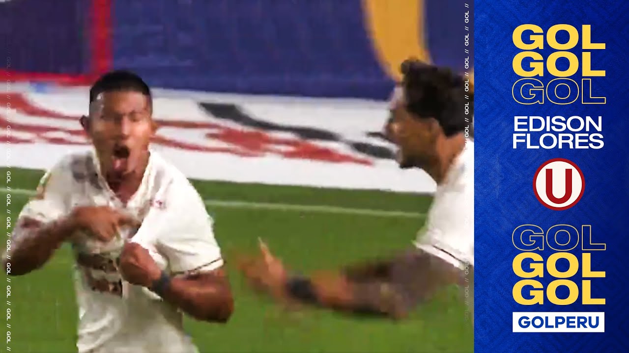 Torneo Apertura: Edison Flores marc&oacute; el Universitario 3-1 Sporting Cristal