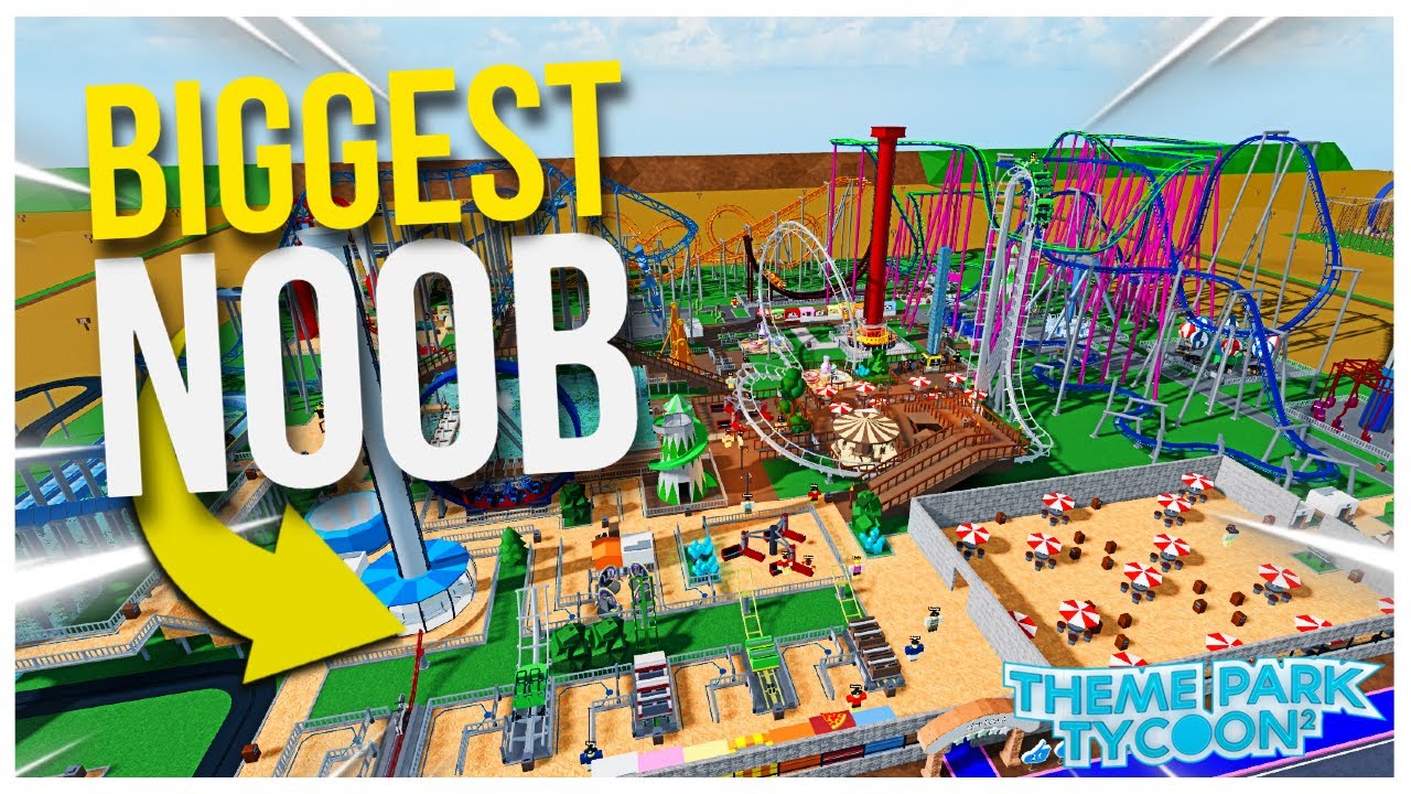 12 вещей, которые в Theme Park Tycoon 2 делают только НОВИЧКИ!