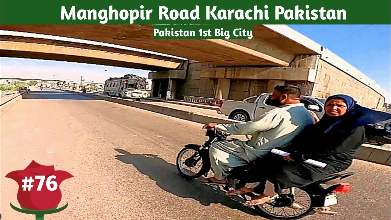 Walking In Manghopir Road Karachi #EasyWalks