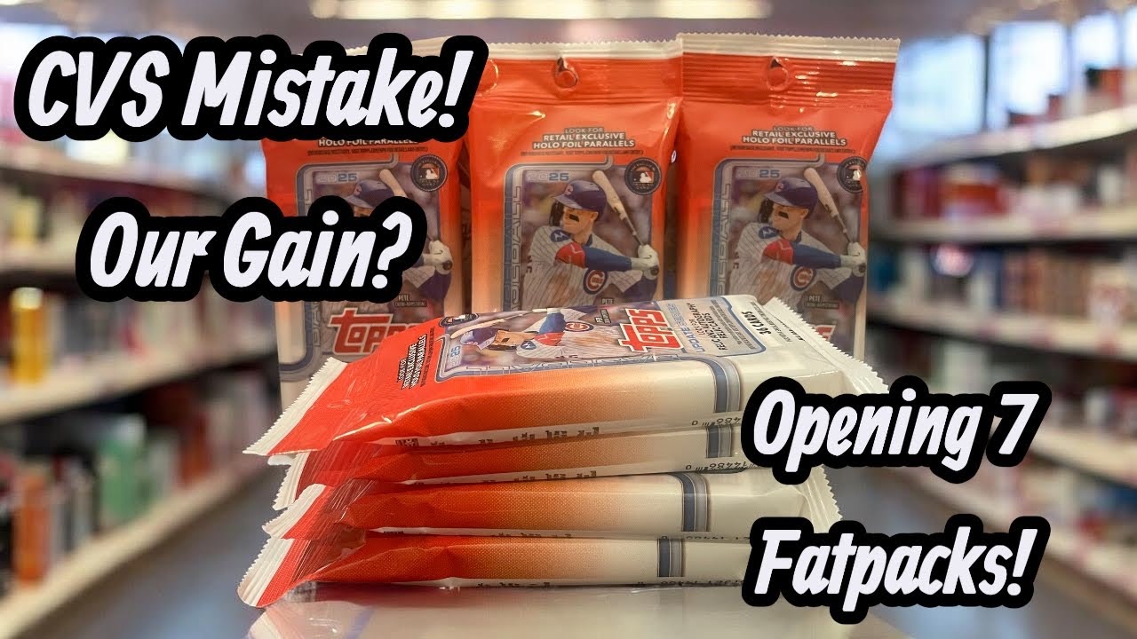 CVS Find!  Mislabeled Fat Packs, Can We Hit Something Big!  