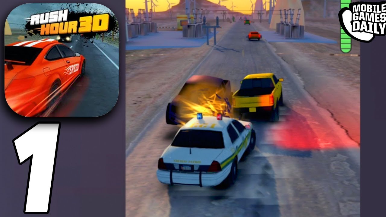 RUSH HOUR 3D - Gameplay Trailer (iOS, Android)