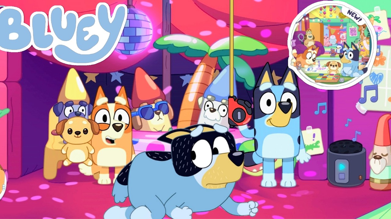 Обновление прохождения игры BIG Bluey: реакция Кабби и Мэгги в прямом эфире.