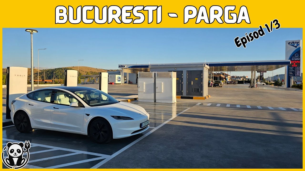 Din Romania in Grecia cu Tesla Model 3 LFP - O aventura electrica de 1075km in 15 ore