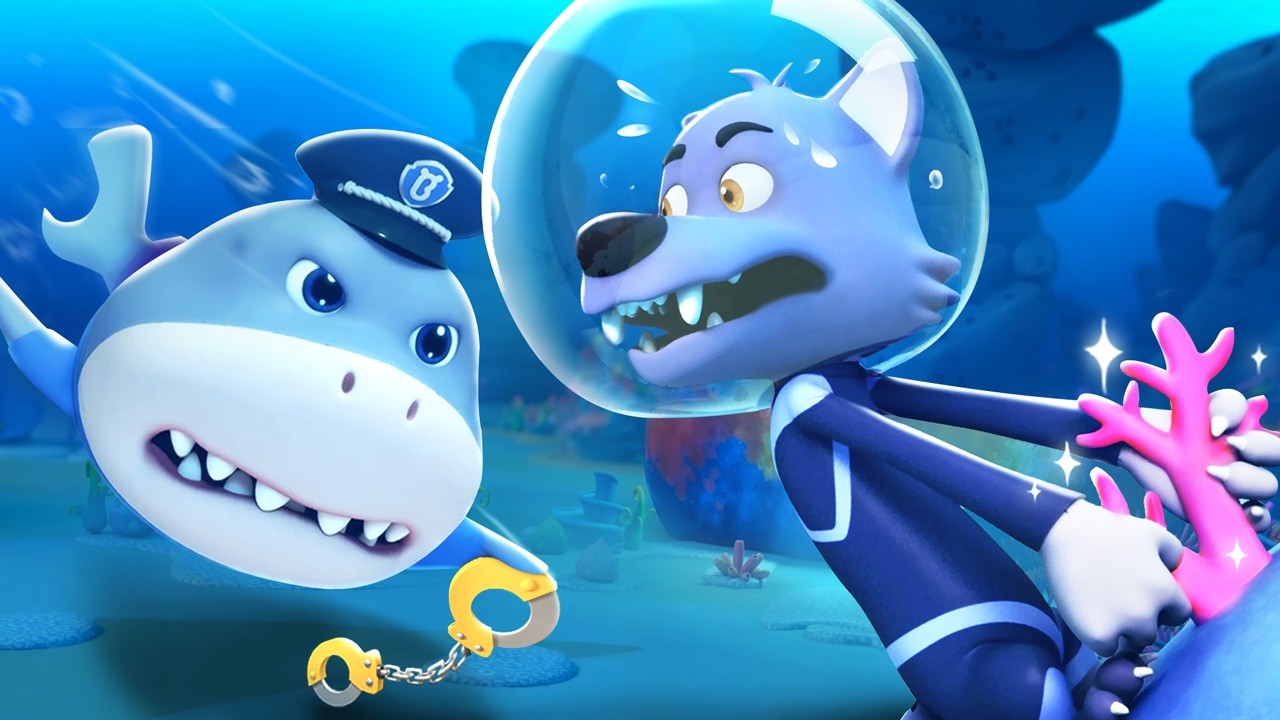 Chef Shark Help Me Catch the Thief | Kids Cartoon | Super Rescue Team | BabyBus TV