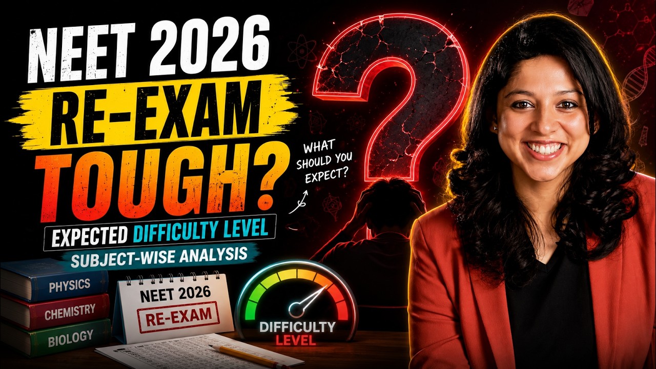 Будет ли пересдача NEET 2026 сложной? Ожидаемый уровень сложности и предметный анализ | Д-р Вани Суд