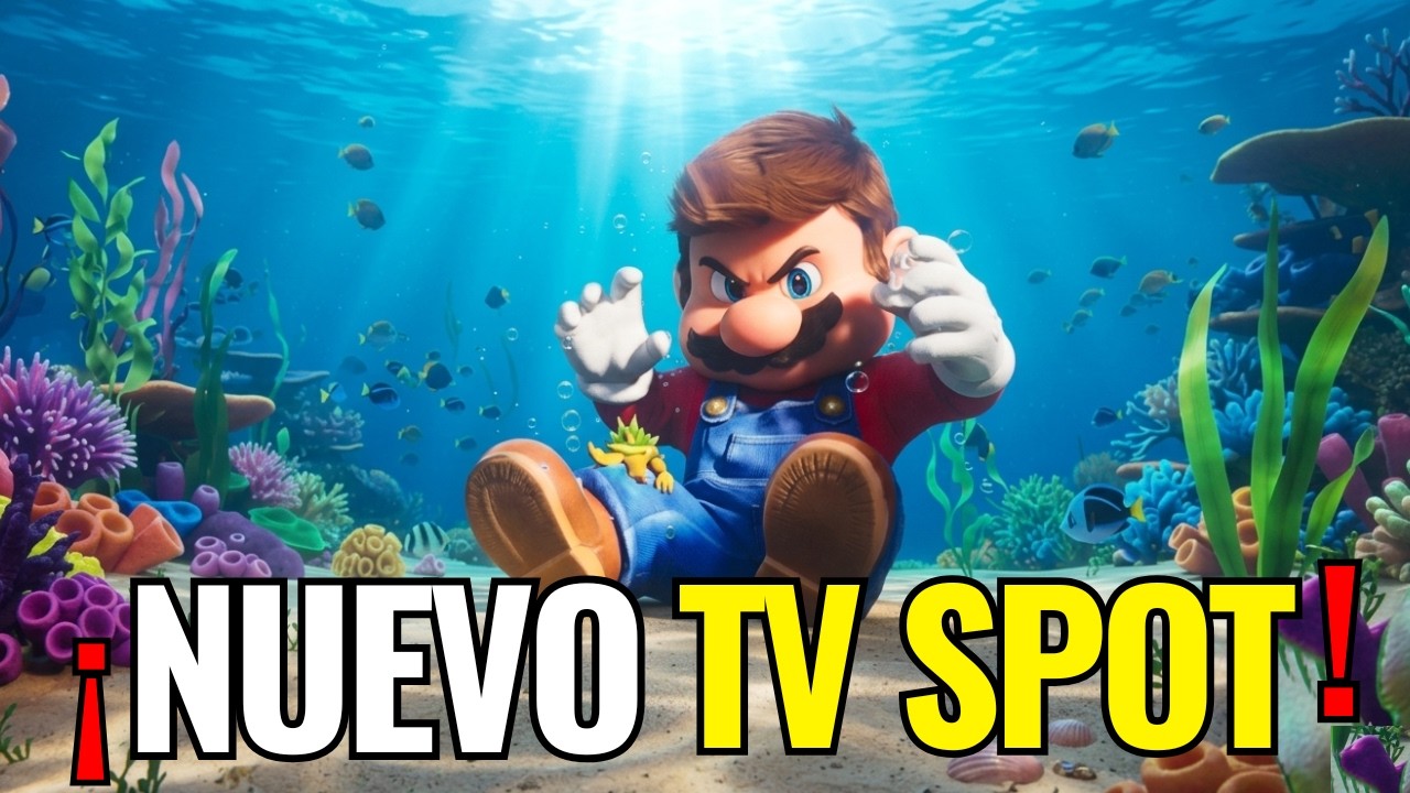 New TV Spot THE SUPER MARIO GALAXY MOVIE || Bowser escapando de MARIO y LUIGI